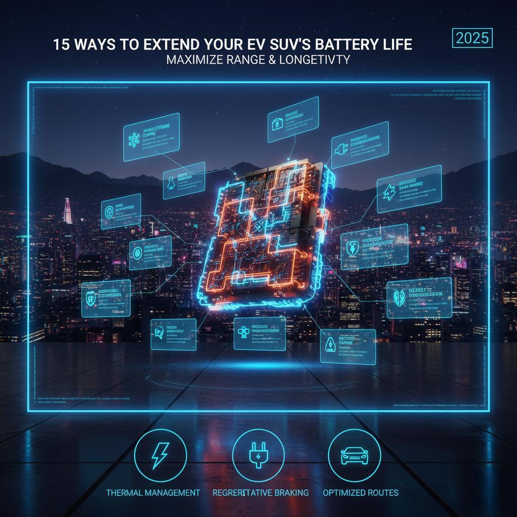 15 Ways to Extend Your EV SUV’s Battery Life