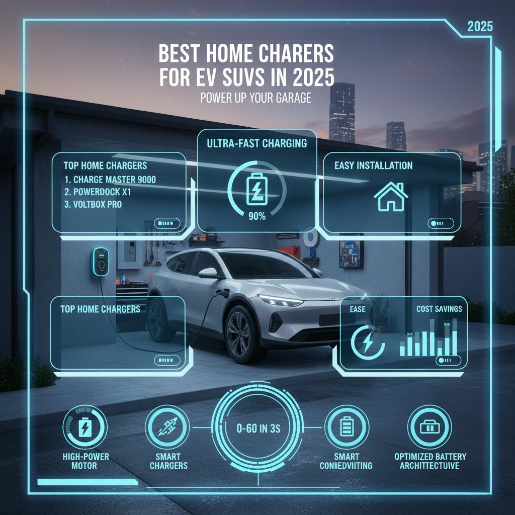 Best Home Chargers for EV SUVs in 2025