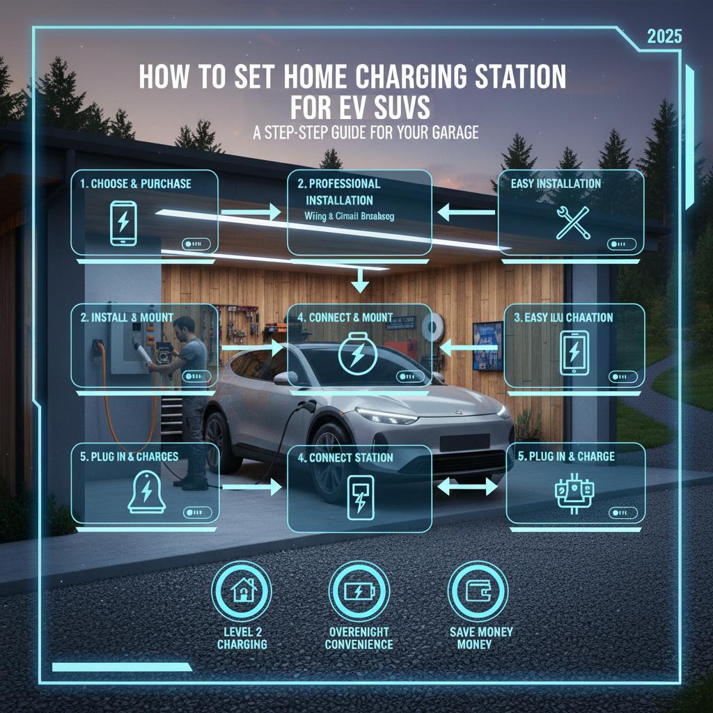 How to Set Up a Home Charging Station for an EV SUV