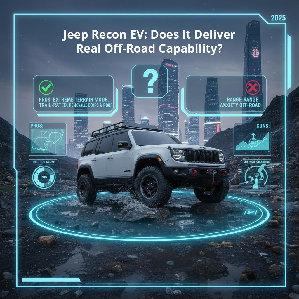 Jeep Recon EV: Does It Deliver Real Off-Road Capability?