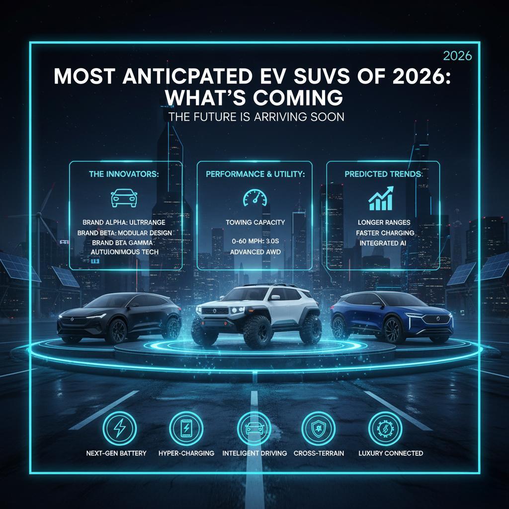 Most Anticipated EV SUVs of 2026: What’s Coming