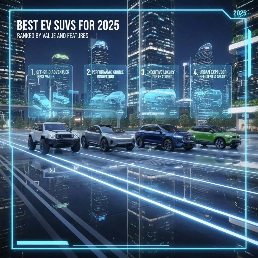 Best EV SUVs for 2025: Ranked by Value and Features