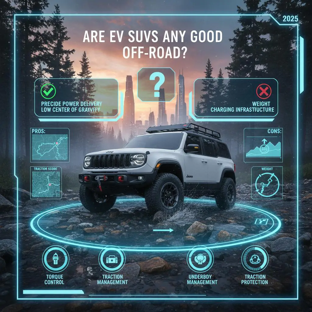 Are EV SUVs Any Good Off-Road?