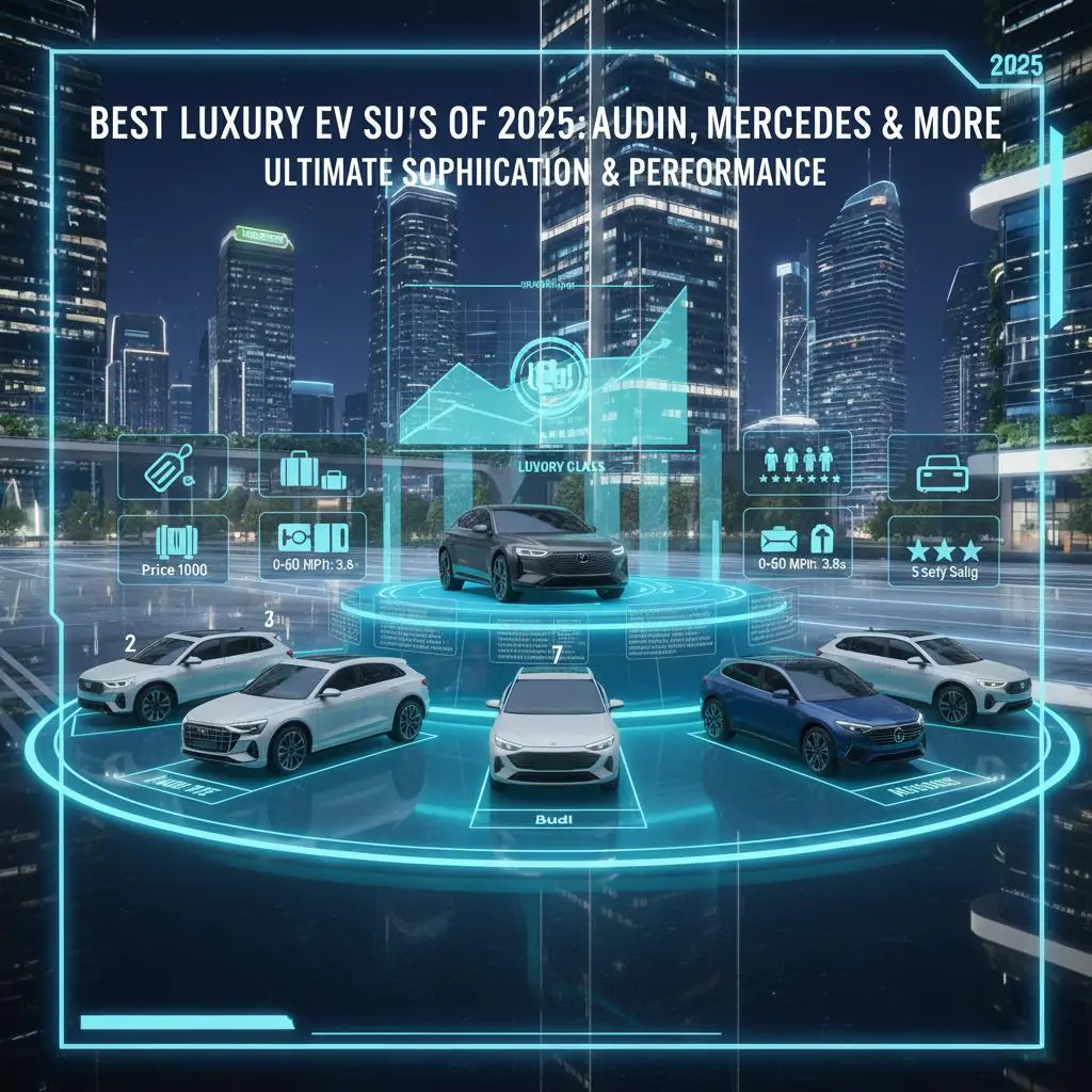 Best Luxury EV SUVs of 2025: Audi, BMW, Mercedes & More