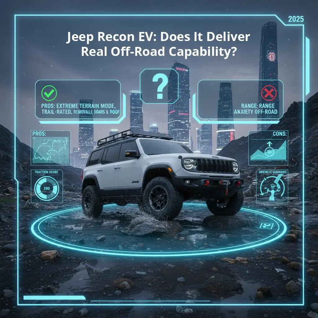 Jeep Recon EV: Does It Deliver Real Off-Road Capability?