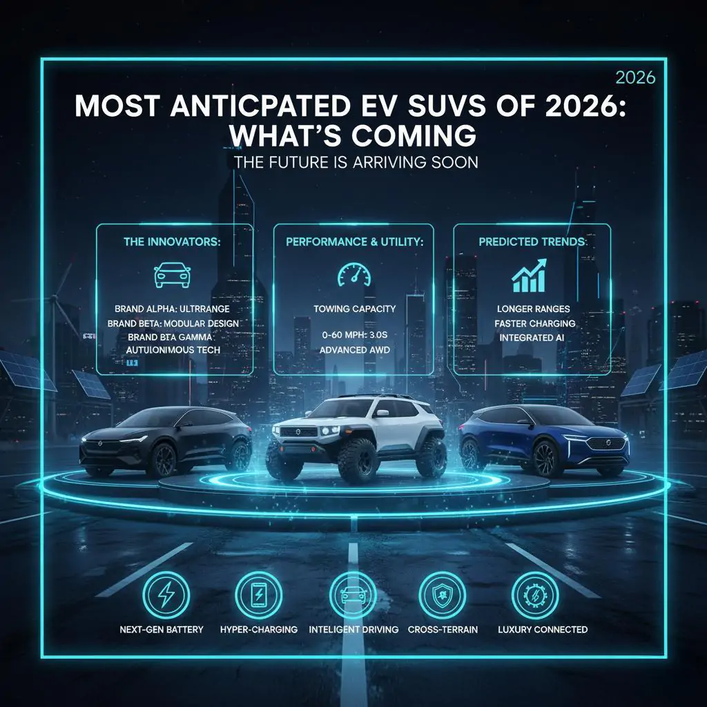 Most Anticipated EV SUVs of 2026: What’s Coming